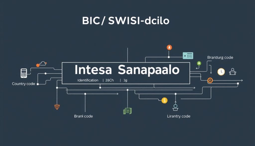 Struttura componenti codice BIC SWIFT Intesa Sanpaolo