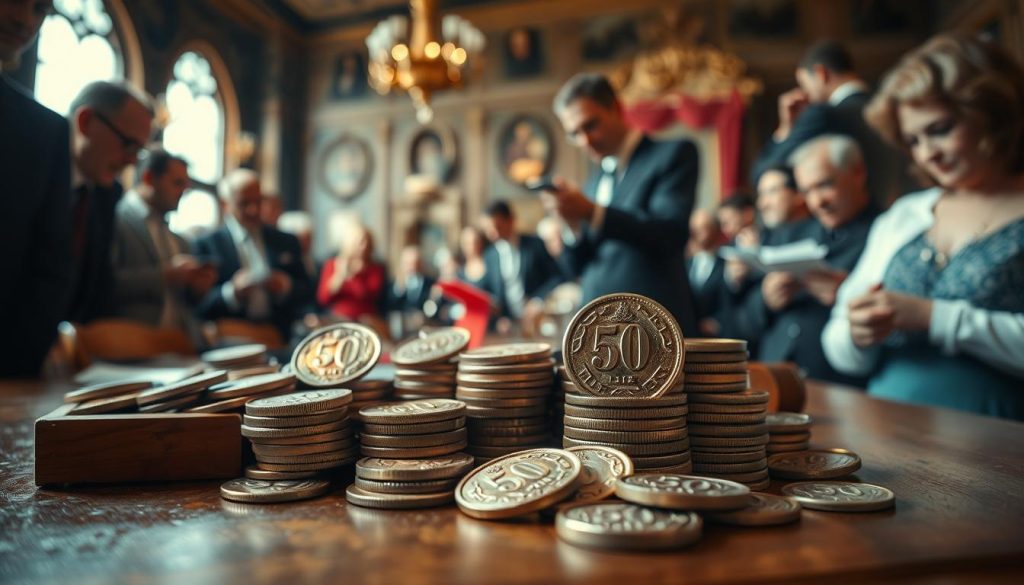 Aste numismatiche 50 lire Aste numismatiche 50 lire