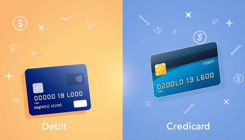 Confronto carte di debito e credito