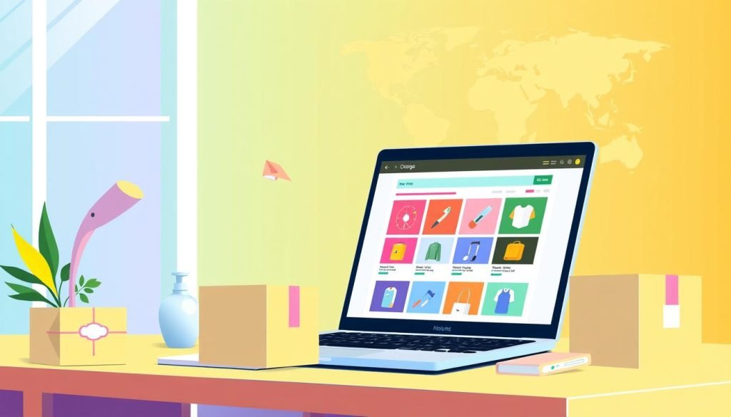 Dropshipping e-commerce business digitale