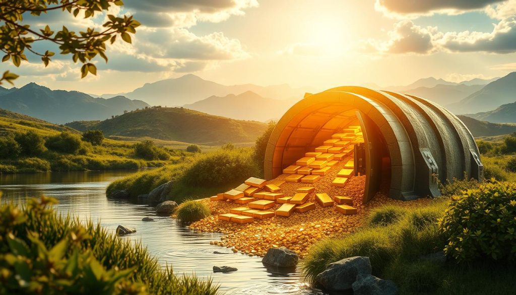 Oro come bene rifugio economico