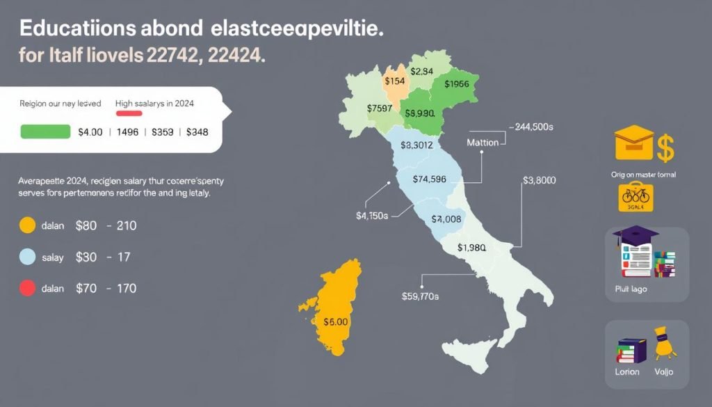 Stipendi e istruzione in Italia