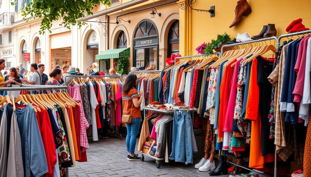 Vendita abbigliamento usato su Vinted Italia