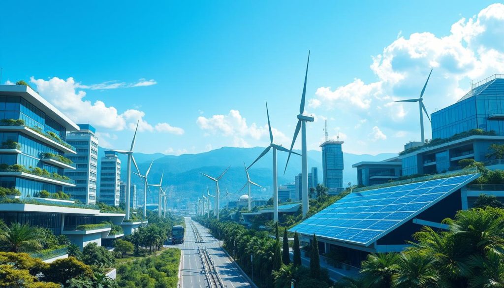 Energia rinnovabile tecnologie pulite