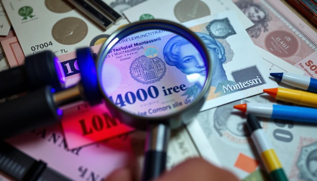 autenticazione di banconote