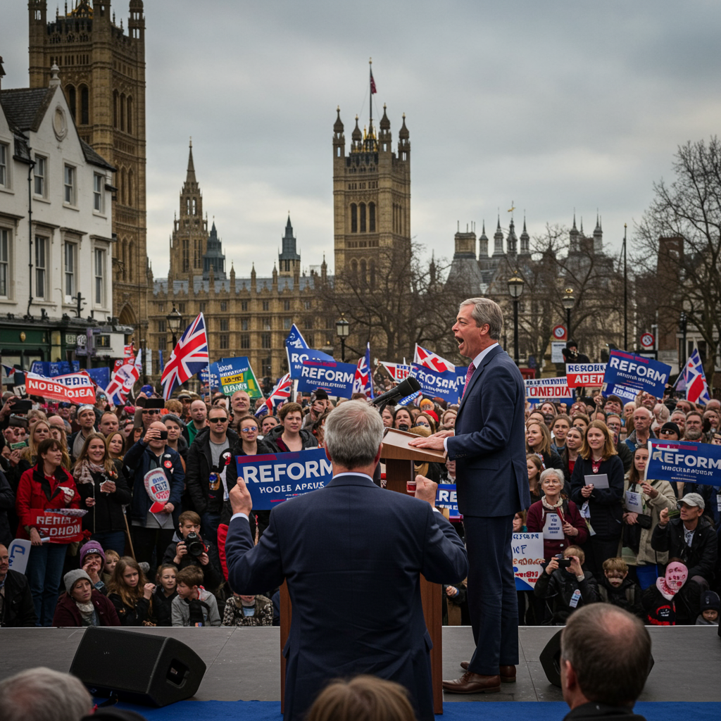 Elezioni Inghilterra, l'onda Farage non si ferma: Reform conquista seggi e sfida Starmer.
