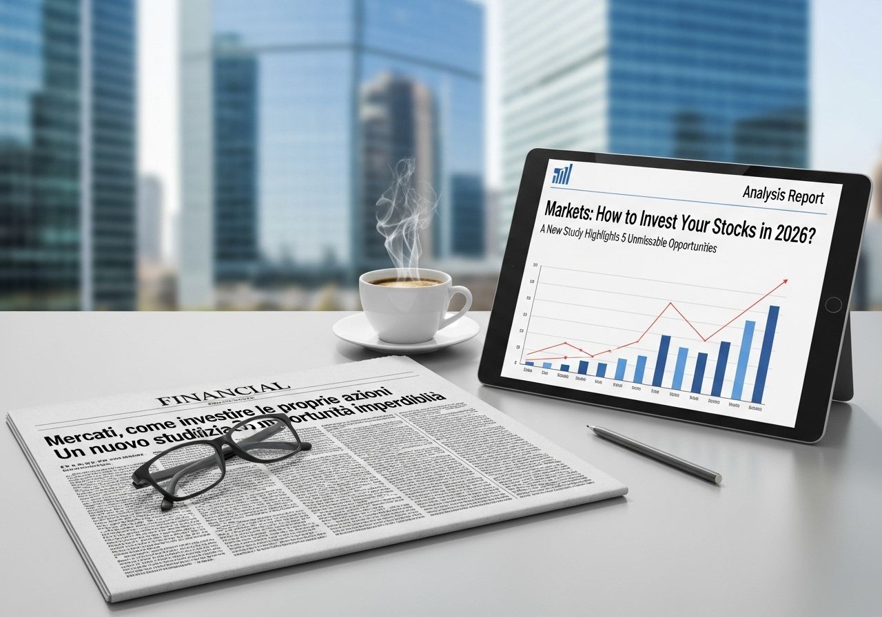 Mercati, come investire le proprie azioni nel 2026? Un nuovo studio evidenzia 5 opportunità imperdibili.