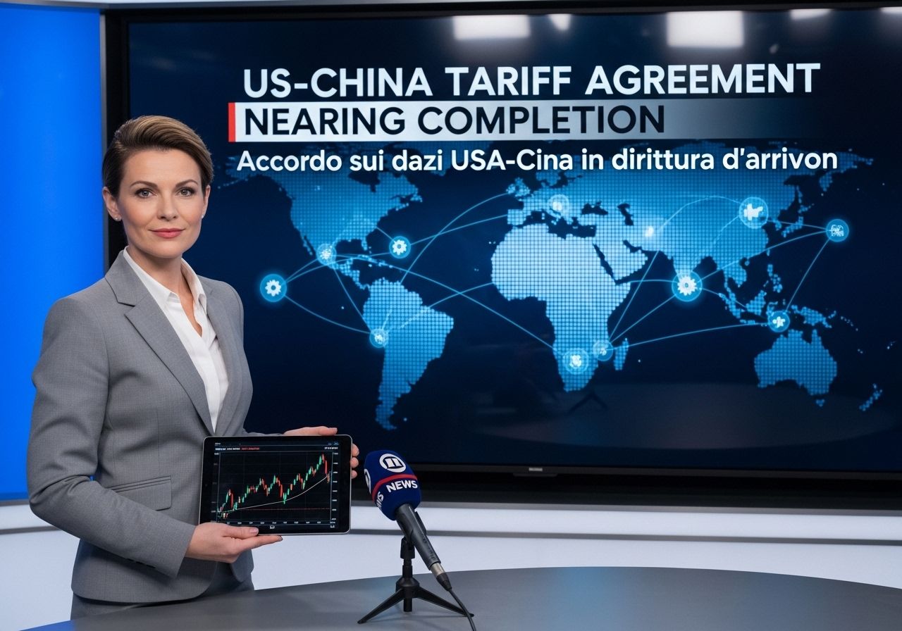 L'analista Bessent conferma il clima positivo: "Accordo sui dazi USA-Cina in dirittura d'arrivo".