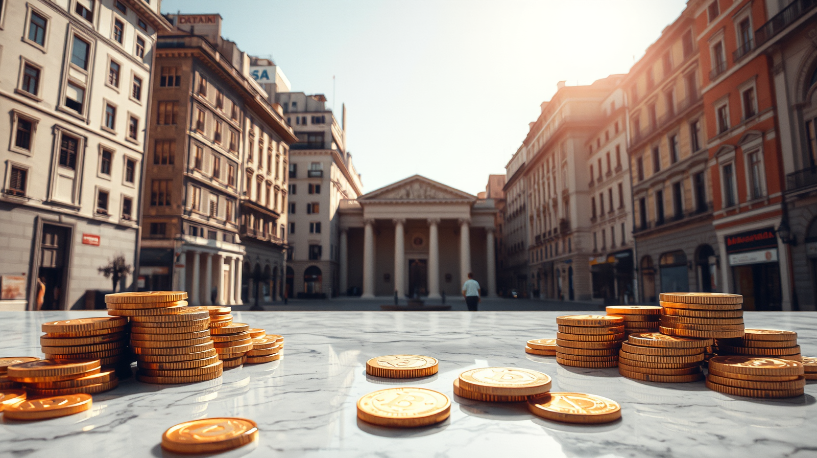 Split payment IVA, flussi finanziari che si dividono sullo skyline del distretto degli affari italiano